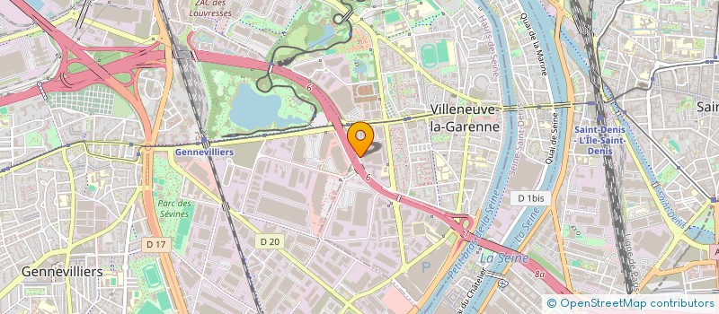 localisation de l'entreprise GEST INDUSTRIELLE COMMERCIALE ETS FRANTZ  PARIS