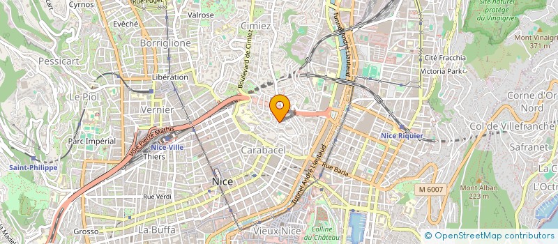 localisation de l'entreprise GEST INFO à NICE