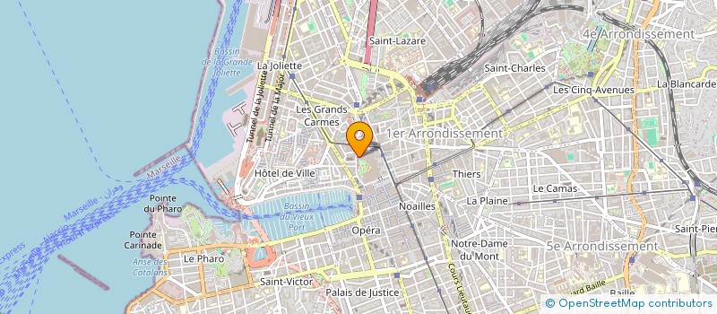 localisation de l'entreprise GEST LINE à MARSEILLE