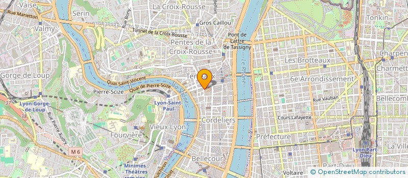 localisation de l'entreprise GEST MEMBRES SOC FRANCAISE URBANISTES à LYON