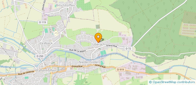 localisation de l'entreprise GEST OK SOLUTIONS  BUSWILLER