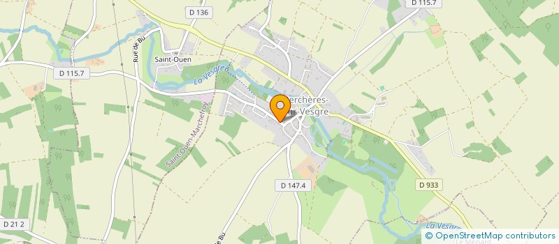 localisation de l'entreprise GEST'PM  SAINTES