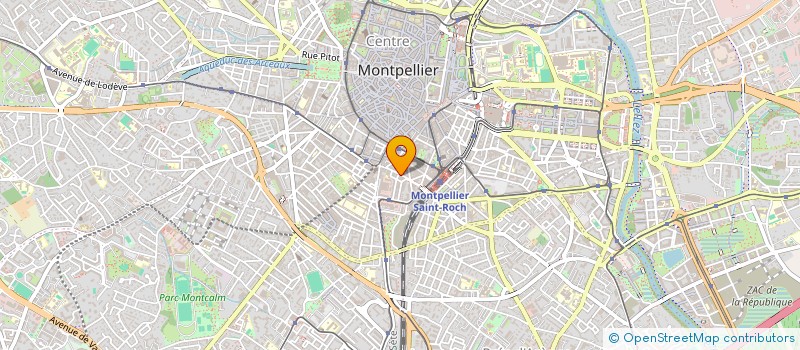 localisation de l'entreprise GEST TECHN ETATS APPLIC NVLLE à MONTPELLIER