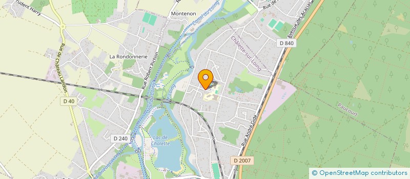 localisation de l'entreprise GEST'UTILES à CHALETTE-SUR-LOING