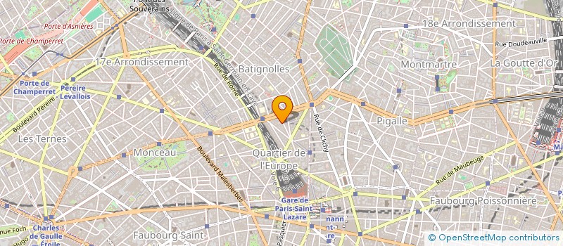 localisation de l'entreprise GESTA HOLDING  PARIS