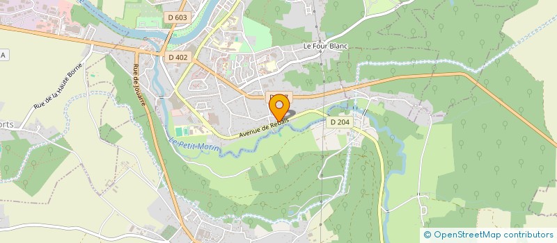 localisation de l'entreprise GESTALT BURGER à LA FERTE-SOUS-JOUARRE