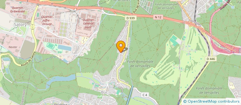 localisation de l'entreprise GESTAT DE GARAMBE  BUC