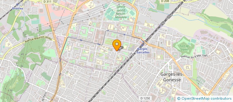 localisation de l'entreprise GESTCOM IDF à MEAUX