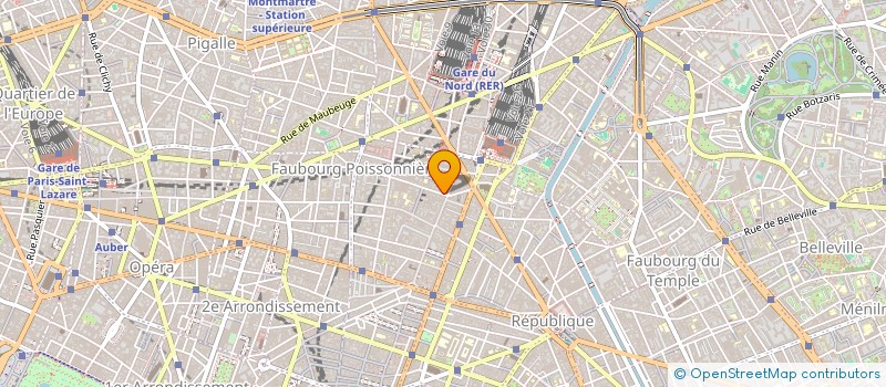localisation de l'entreprise GESTEAM à PARIS