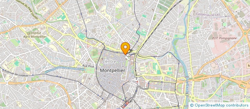 localisation de l'entreprise GESTEAM à MONTPELLIER