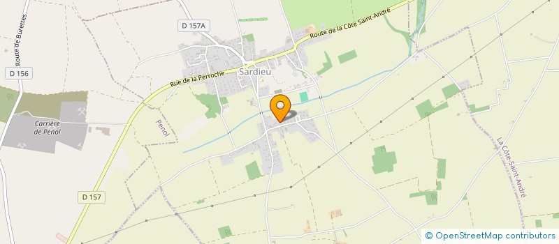 localisation de l'entreprise GESTES & SOURIRE  SARDIEU