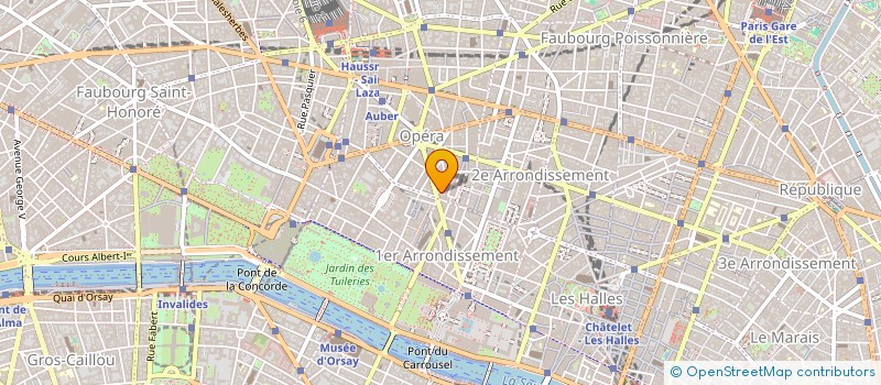 localisation de l'entreprise GESTEUROP  PARIS