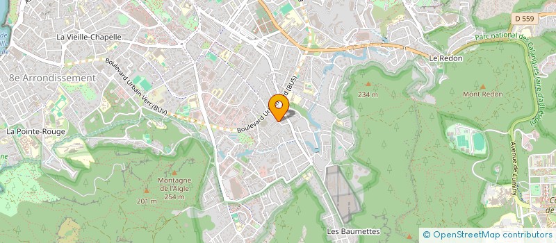 localisation de l'entreprise GESTHO à MARSEILLE