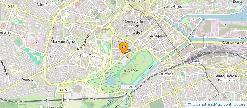 localisation de l'entreprise GESTHOME à CAEN