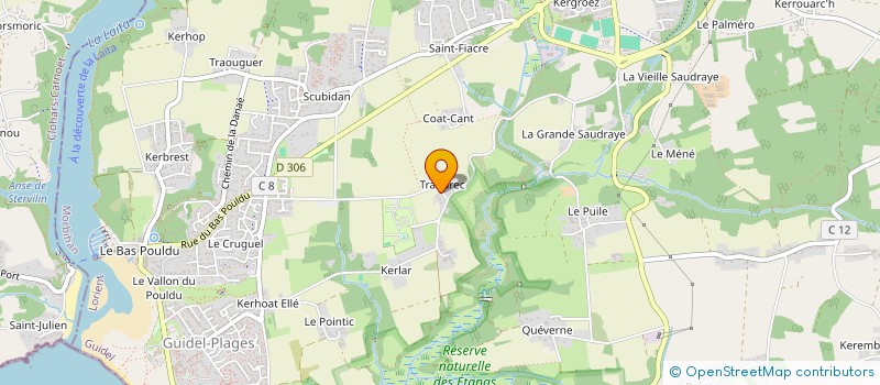 localisation de l'entreprise GESTI PRO BRETAGNE  GUIDEL