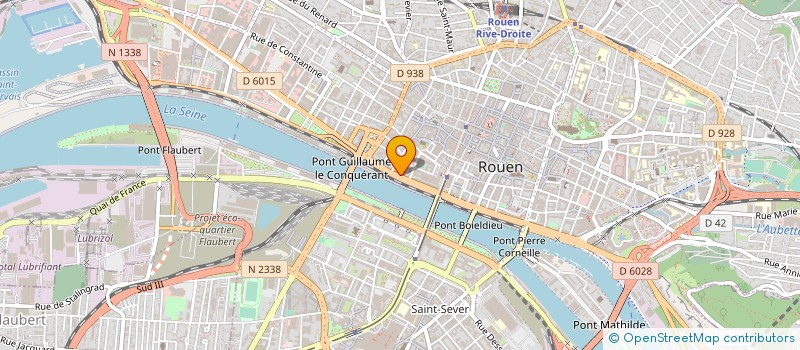 localisation de l'entreprise GESTIA CONSEIL à ROUEN