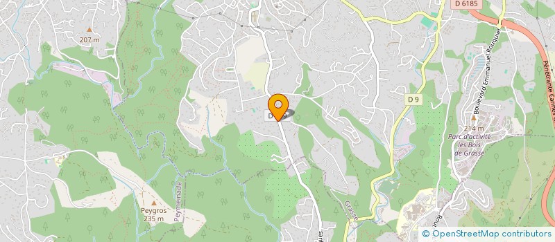 localisation de l'entreprise GESTIBAIL à GRASSE