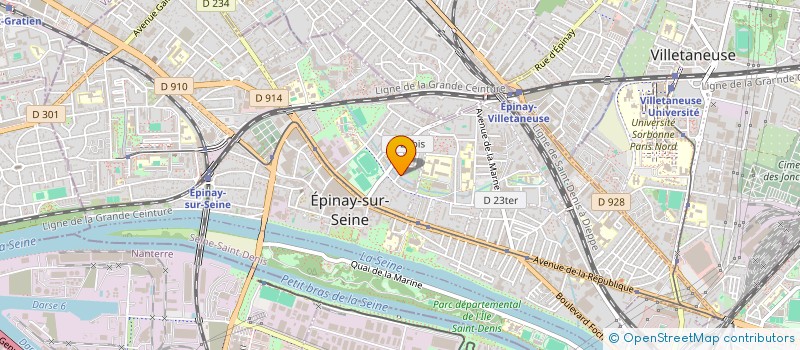 localisation de l'entreprise GESTILOC à EPINAY-SUR-SEINE