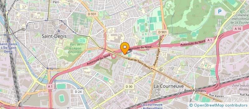 localisation de l'entreprise GESTIM SERVICES à SAINT-DENIS