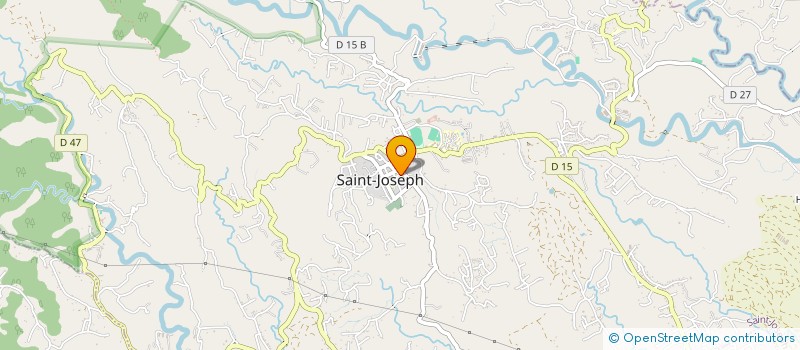 localisation de l'entreprise GESTIMED à SAINT-JOSEPH