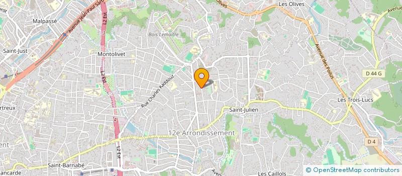localisation de l'entreprise GESTIMMA à MARSEILLE