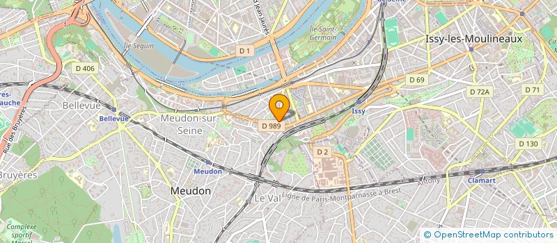 localisation de l'entreprise GESTIMMO à ISSY-LES-MOULINEAUX