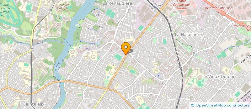 localisation de l'entreprise GESTIMMO à NANTES