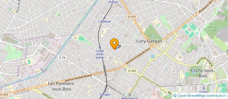 localisation de l'entreprise GESTIMMO HOLDING  LIVRY-GARGAN