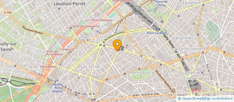localisation de l'entreprise GESTIMMO INTERNATIONAL à PARIS