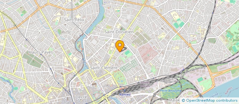 localisation de l'entreprise GESTIMMODAB  NANTES