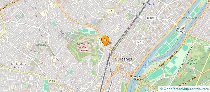 localisation de l'entreprise GESTIMO à SURESNES