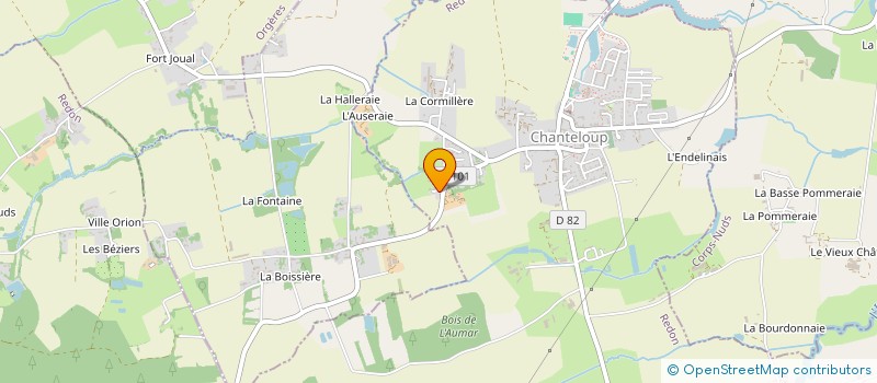 localisation de l'entreprise GESTIMO  CHANTELOUP