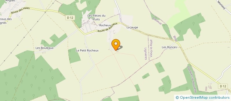 localisation de l'entreprise GESTIN à LIGNIERES