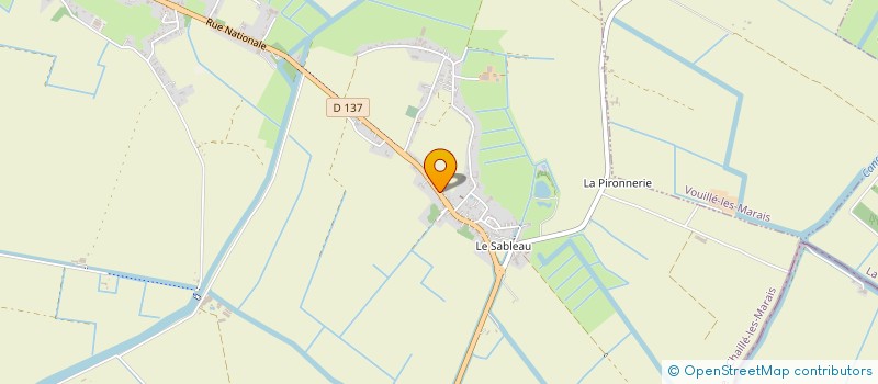localisation de l'entreprise GESTINFO à CHAILLE-LES-MARAIS