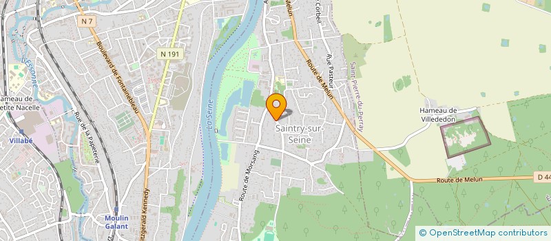 localisation de l'entreprise GESTIO IMMOBILIER  SAINTRY-SUR-SEINE