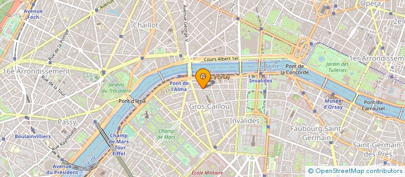 localisation de l'entreprise GESTIOFINANCES à PARIS