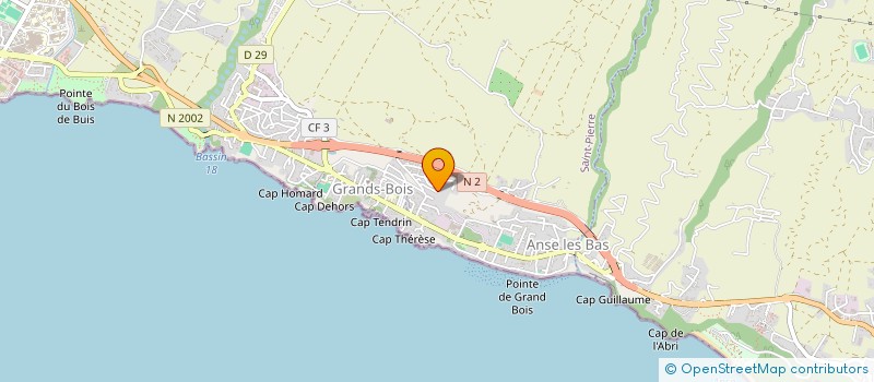 localisation de l'entreprise GESTION 2LF  SAINT-PIERRE
