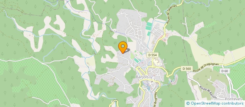 localisation de l'entreprise GESTION 4  CHATEAUVERT