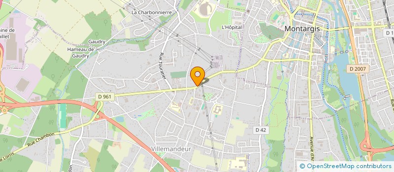 localisation de l'entreprise GESTION 45 à VILLEMANDEUR