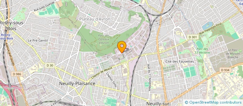 localisation de l'entreprise GESTION ADMINISTRATION AND CO à NEUILLY-SUR-MARNE