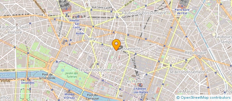 localisation de l'entreprise GESTION ASSURANCE TRANSPORTS à PARIS