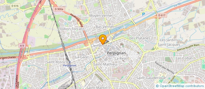 localisation de l'entreprise GESTION ASSURANCES CONSEILS  PERPIGNAN