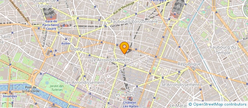 localisation de l'entreprise GESTION BOURSIERE ET FINANCIERE TUFFIER à PARIS
