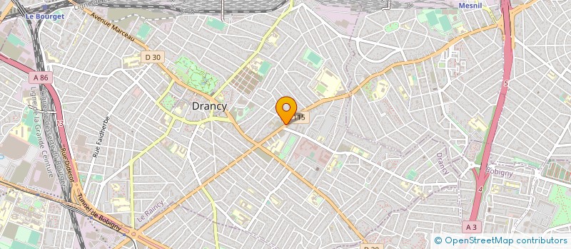 localisation de l'entreprise GESTION CAR 75 à DRANCY