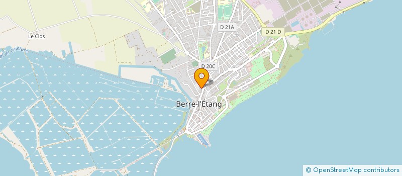 localisation de l'entreprise GESTION COACHING LIENS JURIDIQUES à BERRE-L'ETANG