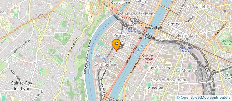localisation de l'entreprise GESTION COLBERT ET ADMINISTRATION D'IMMEUBLES  LYON
