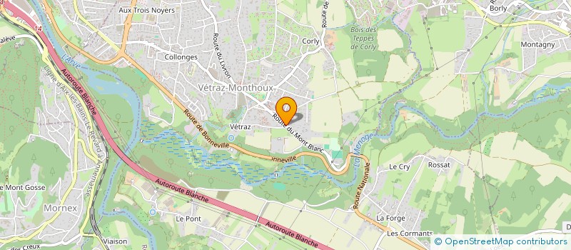 localisation de l'entreprise GESTION CONSEIL DU LEMAN à VETRAZ-MONTHOUX