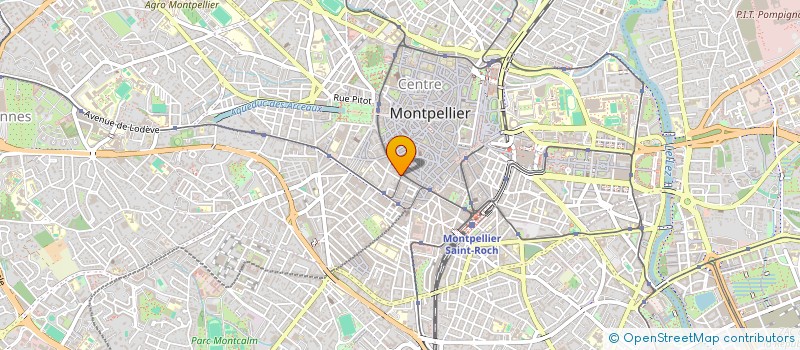 localisation de l'entreprise GESTION CONSEIL FINANCE SA à MONTPELLIER