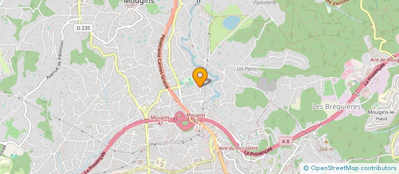 localisation de l'entreprise GESTION CONSEILS à MOUGINS