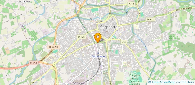 localisation de l'entreprise GESTION CREDIPLUS à CARPENTRAS